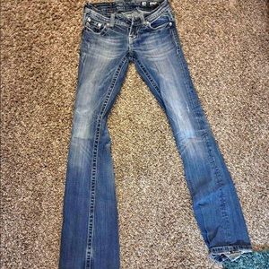 Miss Me flare bootcut low rise jeans